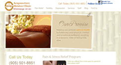 Desktop Screenshot of acupunctureshiatsuclinic.com